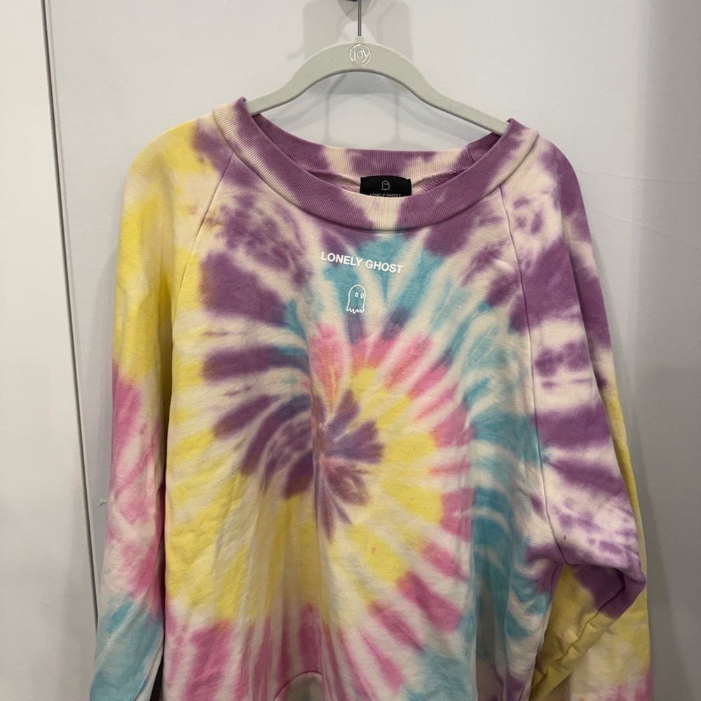 Lonely Ghost Tie-Dye Sweatshirt